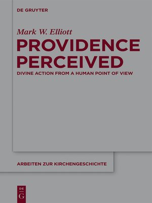 cover image of Providence Perceived